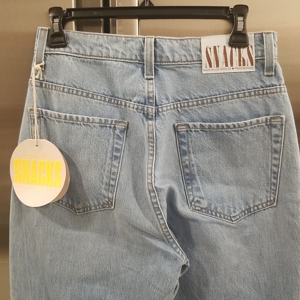 💕MOTHER SNACKS!💕 High Waisted Twizzy Skimp Jeans ~ Just A Nibble 27 NWT - Picture 14 of 16